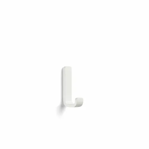 Zone Denmark Haken Rim Wandhaken Wandgarderobe Wand Haken Aluminium White 8.5 cm