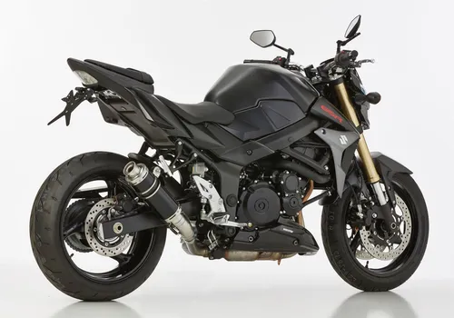 HURRIC Supersport Auspuff Super Short für SUZUKI GSR 750