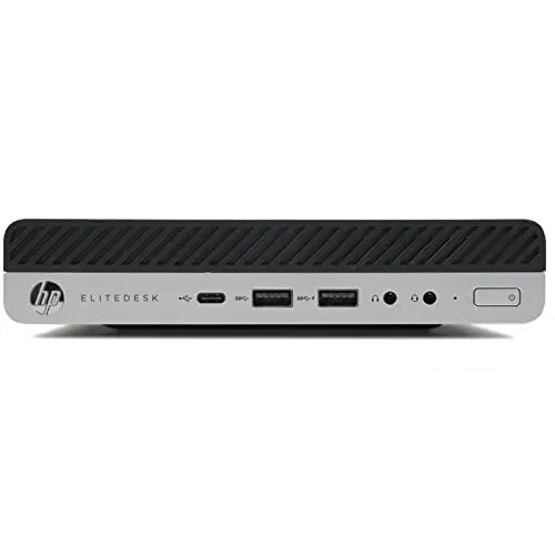 HP Mini-PC EliteDesk 800 G4, Prozessor Core i7-8700T, RAM 16 GB, SSD 512 GB, Win 11 (Generalüberholt)