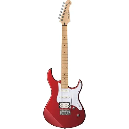 Yamaha E-Gitarre PA112VMRMRL, Red Metallic