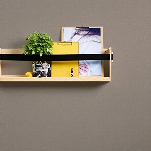 A.S. Création Tapete Uni Braun Nara 387442 Einfarbig Vliestapete 10,05 m x 0,53 m Made in Germany