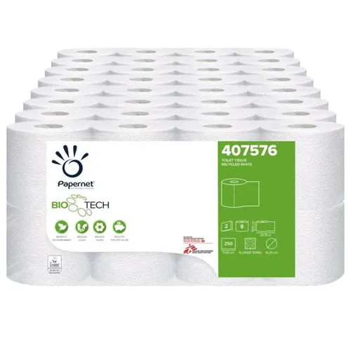 BIOTECH 2-lagig Toilettenpapier für Camping Toiletten von Papernet