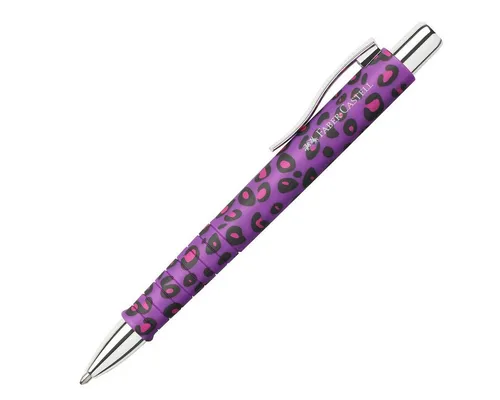 Faber-Castell Kugelschreiber FABER-CASTELL Kugelschreiber Poly Ball Leo Nightshade lila