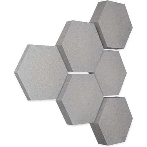 platino24 Akustikplatte Edition LOFT 6 Elemente 3D Ø 300mm - 6 hochwertige Akustikelemente zur Verbesserung der Raumakustik. Ideal für moderne Innenräume, leicht anzubringen und in vielen Farben erhältlich. Handcrafted Qualität aus deutscher Produktion.