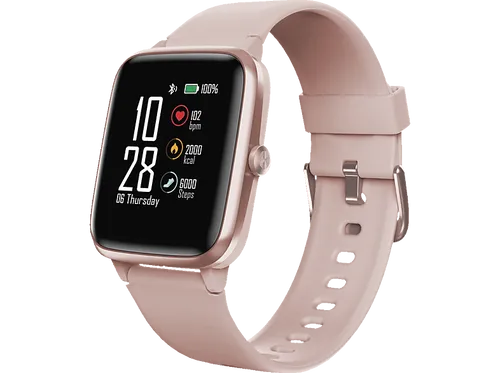 Hama Smartwatch 5910 - GPS, wasserdicht IP68, Fitness-Tracker mit Musiksteuerung und 6 Tagen Akkulaufzeit für aktive Nutzer