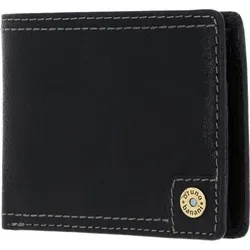 Bruno Banani Geldbörse Herren 020633 schwarz - Elegante Herren Geldbörse aus 100% Rindsleder, kompakt und stilvoll. Mit 4 Kartenfächern, 2 Scheinfächern und 1 Münzfach - ideal für den modebewussten Mann.