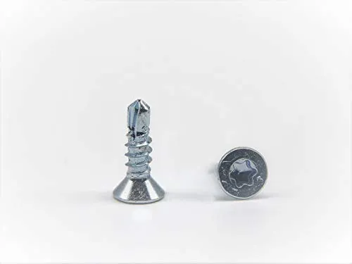 Bohrschrauben 4,2x16 mm selbstschneidend verzinkt Senkkopf Torx T20 DIN 7504 PT Blechschrauben 100 Stück