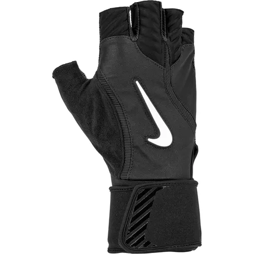 Nike ALPHA ELITE Handschuh in Black-Black-White, Größe L von Nike