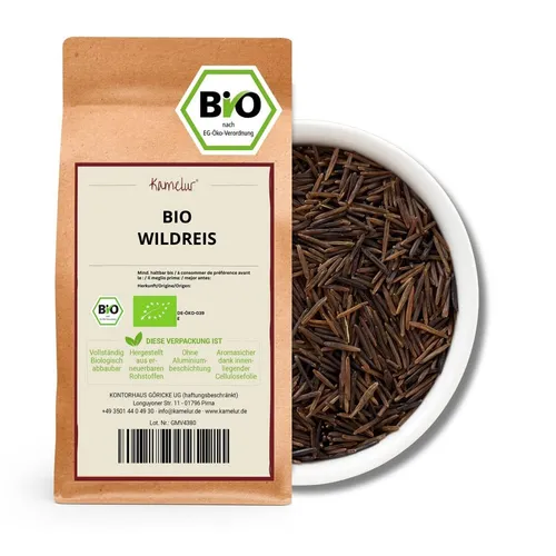  500g Bio Wildreis, Langkorn ohne Zusätze BIO 43 EUR/kg