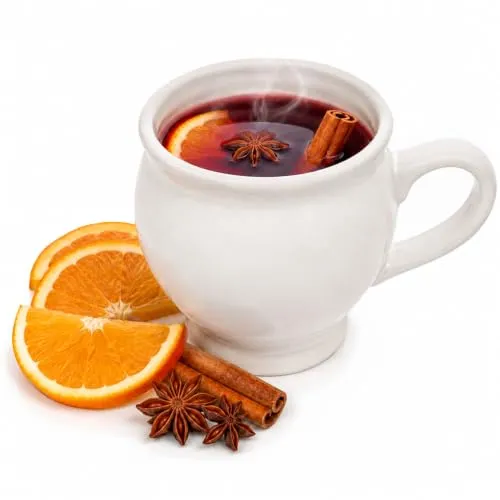 KADAX Steingut Becher 250ml für Glühwein, Steinzeug Tasse mit Henkel, Steingutbecher, Kaffeebecher aus Keramik, Teetasse, Kaffeetasse, Keramikbecher (Weiß)