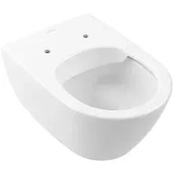 Villeroy und Boch Subway Wand-Tiefspül-WC 5614R001 - Sanitäranlagen & Zubehör: Spülrandloses Design mit DirectFlush für optimale Spülergebnisse und minimalen Wasserverbrauch ab 3 Litern.