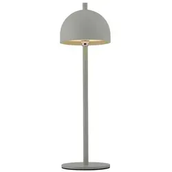 JUST LIGHT LED Tischleuchte SW BELLIS, dimmbar & akkubetrieben - Nachttischleuchte mit Touchdimmer und Memoryfunktion, ideal für stimmungsvolle Beleuchtung im Innen- und Außenbereich.