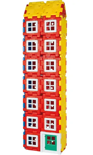 Polydron Riesen Set Haus 72tlg., In- und Outdoor