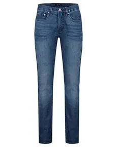 Pierre Cardin Herren 5-Pocket Lyon Tapered Jeans - Moderne Jeans im Tapered Fit aus nachhaltiger Bio-Baumwolle, bietet ultimativen Komfort durch Futurflex-Qualität und ist ideal für stylische Outfits.