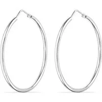 FAVS Creolen 88385268 aus 925er Silber - Ohrringe für Damen, elegante Creolen aus hochwertigem 925er Silber, verleihen jedem Outfit einen glänzenden Akzent.