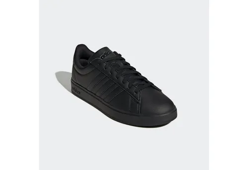 adidas Herren Grand Court 2.0 Schuhe, Core Black/Cloud White, 38 EU - Herren-Sneaker mit flachem Absatz und normaler Schuhweite, ideal für den Alltag und stylisch kombinierbar.