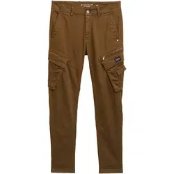 Tom Tailor Herren Cargohose TAPERED SWEAT CARGO - Dark Palm - Wanderhosen für Herren, Tapered Fit für optimalen Tragekomfort und lässigen Look, ideal für Freizeitaktivitäten und Outdoor-Abenteuer.