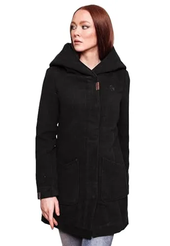 Produktbild MARIKOO Damen Wintermantel Trenchcoat B819
