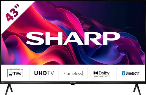 Sharp 4T-C43GKx LED-Fernseher 43 Zoll, 4K Ultra HD Smart-TV von Sharp
