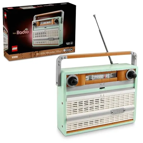 LEGO Icons Retro-Radio-Bauset für Erwachsene von LEGO