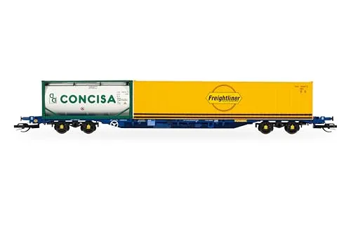 Hornby TT TT6031 Touax KFA Containerwagen mit 1x20 & 1x40 Containern
