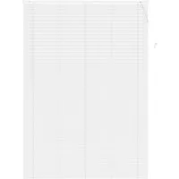 vidaXL Verstellbare Jalousie Weiß 213 x 130 cm aus PVC - Moderne PVC-Jalousie für stilvolle Fensterdekoration, ideal für Arbeitszimmer oder Heimbüros. Bietet optimale Lichtkontrolle und Privatsphäre, einfach zu installieren und pflegeleicht.