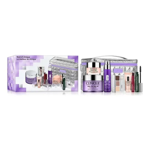 CLINIQUE Best Of Clinique Skincare + Makeup Set - Kosmetik & Hautpflegesets mit 7 Teilen, inklusive hochwertiger Pflege und Makeup. Perfekt für strahlende Haut und einen makellosen Look.