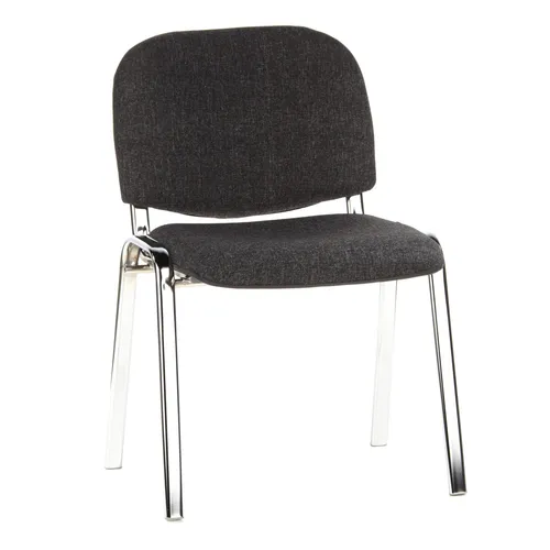 hjh OFFICE 4-Fußstuhl XT 600 C - Vielseitiger Besucherstuhl - Bürostühle: Der elegante XT 600 C ist nicht nur klassisch und günstig, sondern bietet auch hohen Komfort für Besprechungen und Essbereiche.