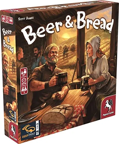 57809E - Beer Bread English Edition - Gesellschaftsspiel mit einzigartigem Konzept, ideal für gesellige Abende und kreative Bierliebhaber