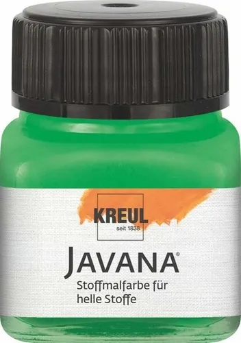 KREUL JAVANA STOFFMALFARBE HELLE STOFFE BRILLIANTGRÜN 20ML 100ML/12,45 EUR NEU