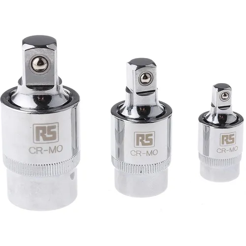 RS PRO 3pcs universal adaptor set (7100659)