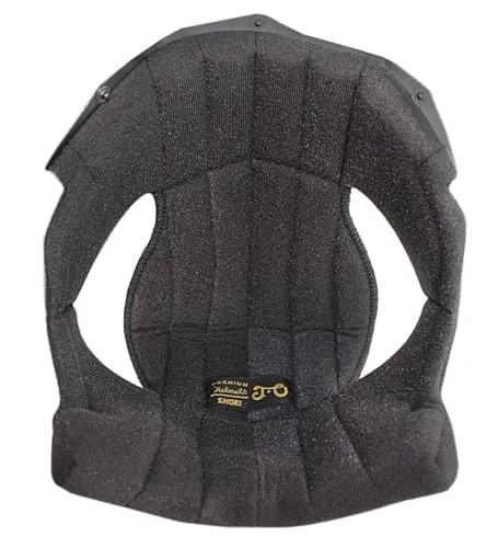 Shoei J.O Kopfpolster (Black,M9) - Original Zubehör für optimalen Komfort und Sicherheit in Motorradhelmen.