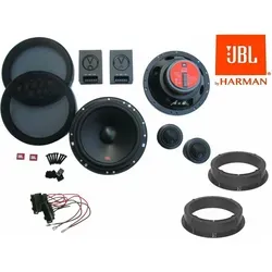 JBL 2-Wege Komponenten Lautsprecher Set für VW UP ab 2011 - KFZ-Lautsprecherboxen mit 270 Watt max. Leistung und erstklassigem JBL Pro Sound, ideal für ein unvergleichliches Klangerlebnis in Ihrem VW UP ab 2011.