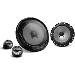 KENWOOD KFC-E170P - 16,5cm 2-Wege Lautsprecher Einbauset passend für VW Golf 4 - justSOUND