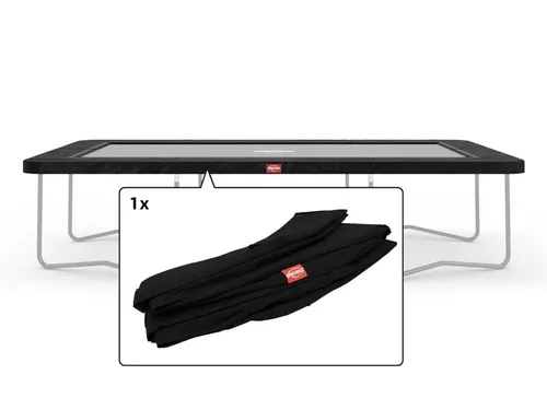 Berg Trampolin-Randabdeckung 330 cm rechteckig schwarz - Ultim Favorit Regular - Trampolinrandabdeckungen: BERG Ersatzteil Schutzrand 330 cm schwarz für optimale Sicherheit und Langlebigkeit beim Trampolinspringen.