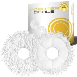 Wischpads, Mikrofasertücher (2 Stück) für Dreame L10s Pro Ultra Heat