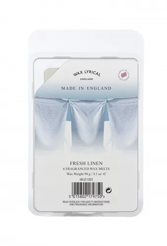 Wax Lyrical Fragranced Wax Melt Fresh Linen 90g