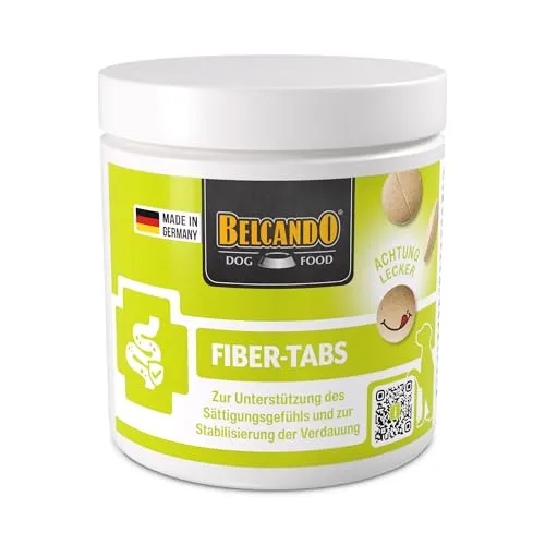 Belcando Vetline Fiber Tabs für Hunde - Funktionale Ergänzungstabs für Hunde zur Unterstützung einer geregelten Verdauung. Ideal dosierbar und für alle Rassen geeignet, fördern sie eine ausgewogene Ernährung.