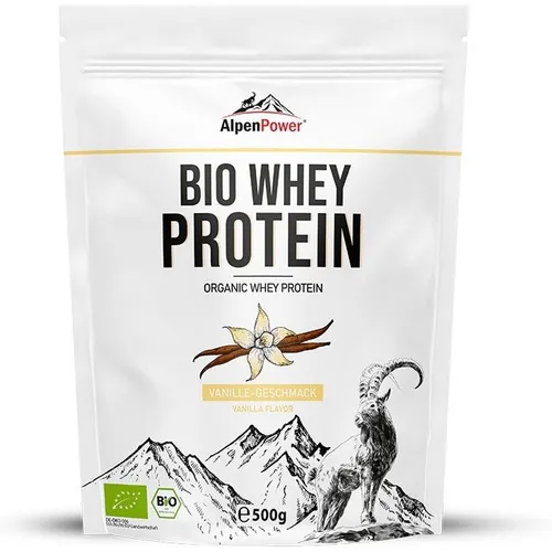 Produktbild AlpenPower Whey Protein Vanille 500g