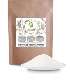 GreatVita Bioaktives Kollagen Pulver 1000g | Hydrolysat Peptide Typ 1+3