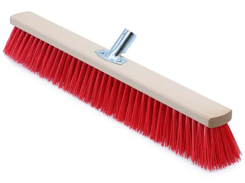 Saalbesen Elaston 80cm, Elastonbesen Straßenbesen Gartenbesen Metallstielhalter