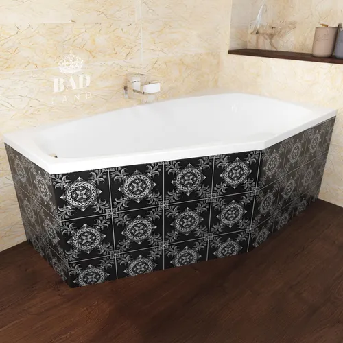 BADLAND Eckbadewanne MARIKA RECHTS 140x80 - Eckbadewanne aus hochwertigem Acryl mit 120 Liter Fassungsvermögen, inklusive Ablaufgarnitur und Styroporverkleidung für einfache Fliesenmontage. Ideal für entspannende Bäder in modernem Design.