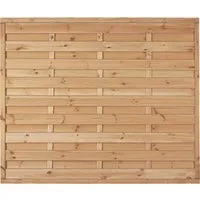 T & J Sichtschutzzaun Maxi-Massiv Grün 180 x 150 cm