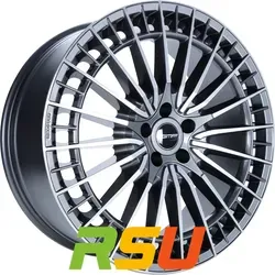 GMP Qstar Anthracite Diamond 19 Zoll Alufelgen von GMP