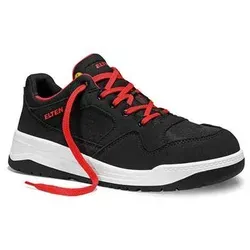 Sicherheitshalbschuh Maverick Black Low S3 SRC Größe 41 - Arbeits- & Schutzkleidung, lederfreier Sicherheitsschuh mit rutschhemmender Sohle, durchtrittsicher und ESD-gerecht für optimalen Schutz in jedem Arbeitsumfeld.