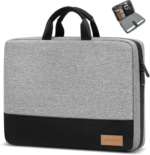 Bagasin Laptop Hülle Tasche, 11,6 12 12,3 12,4 13 Zoll TSA Laptoptasche Schutzhülle Sleeve Wasserdicht mit 4-lagigem Schutz, Computer Tragetasche für MacBook Surface Pro Surface Laptop Go