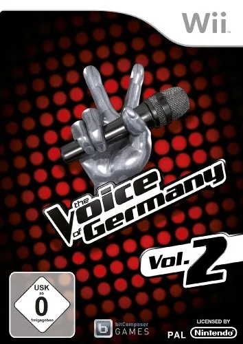 The Voice of Germany Vol. 2 - Nintendo Wii - Musikspiel für Nintendo Wii, erlebe den Gesangswettbewerb hautnah und singe mit deinen Freunden!