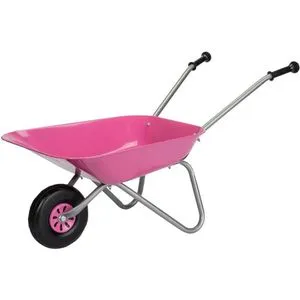 Rolly Toys Kinderschubkarre in Pink/Silber von rolly toys