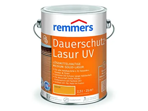 Remmers Dauerschutz-Lasur UV kiefer, 2,5 Liter