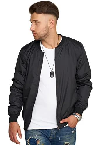 Soulstar Herren Übergangsjacke Blouson S2_VESTE-Black-XL - Modische Übergangsjacke von SOULSTAR für jede Jahreszeit. Hoher Tragekomfort dank hochwertiger Materialien und präziser Verarbeitung. Ideal für stylische Looks im Frühling, Sommer, Herbst und Winter.